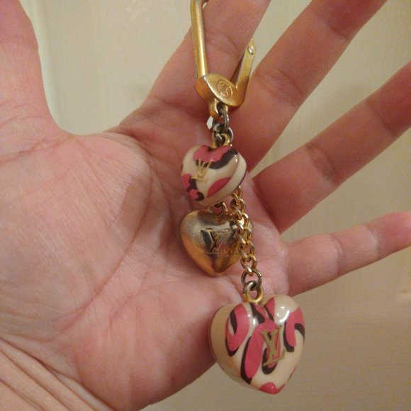 Louis Vuitton Stephan Sprouse Leopard Heart Charm - Picture 3 of 8